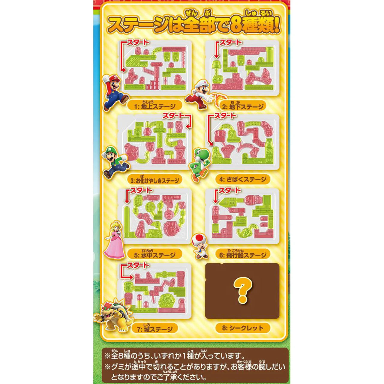 Tsurigumi Super Mario Let’s Go! Gummi Stage