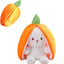 Bunny in Carrot Plushie - Reversible