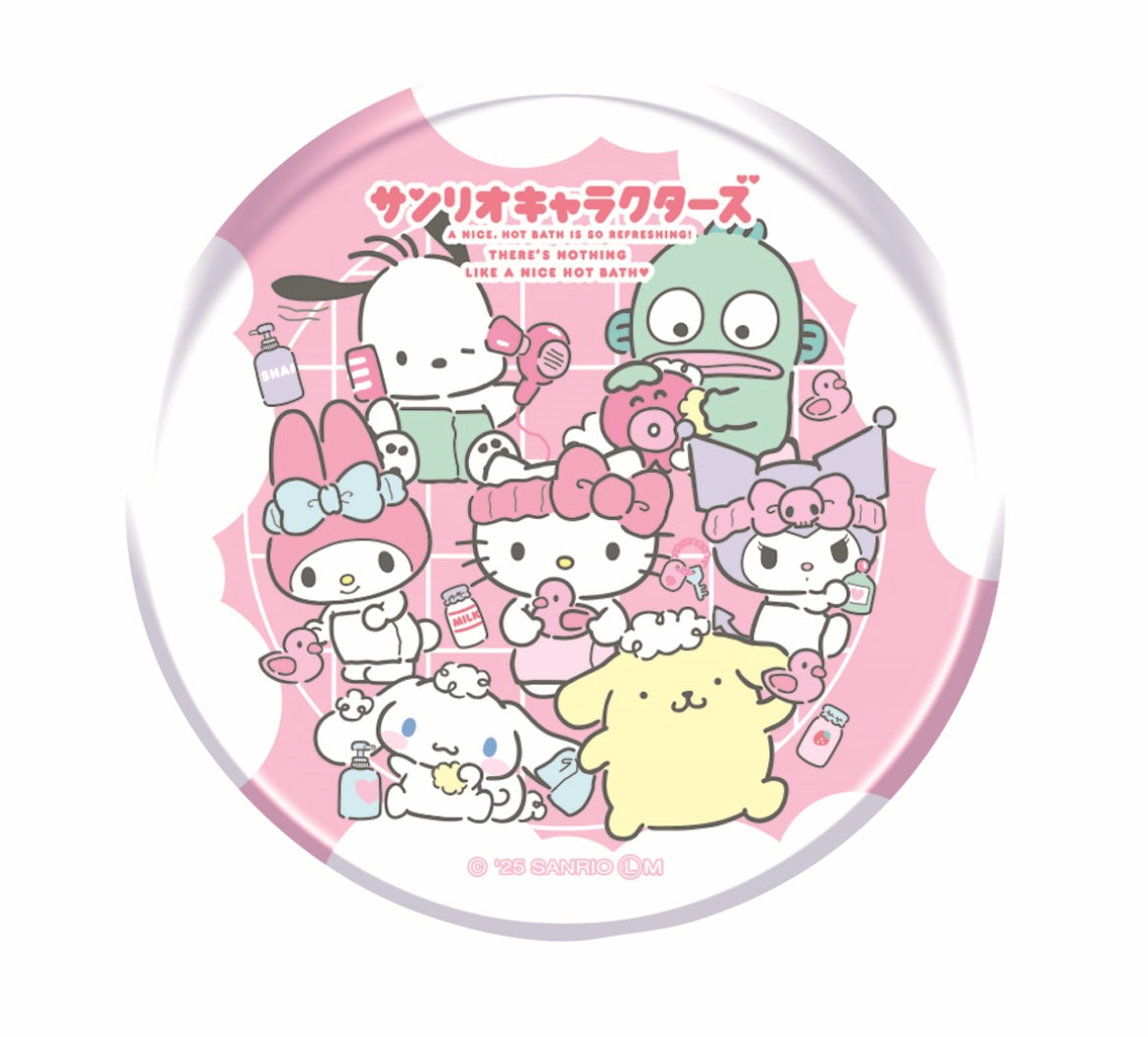 Sanrio Characters - Sparkling BIG Can Badge Shokugan Blind Box