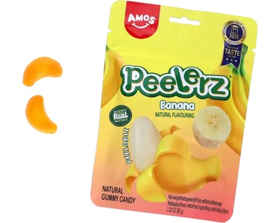 Peelerz Gummy Candy - Banana