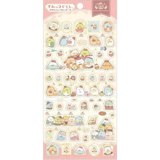 Sumikko Gurashi Stickers - Hotel - Roze