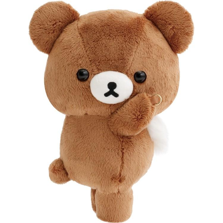 Chairoikoguma Plush Pochette Bag - Rilakkuma Kumakyun Days