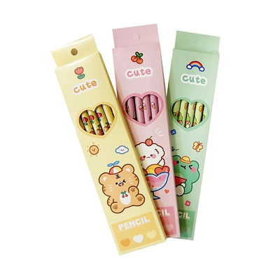 Kawaii Potlodenset - 1 x surprise kleur