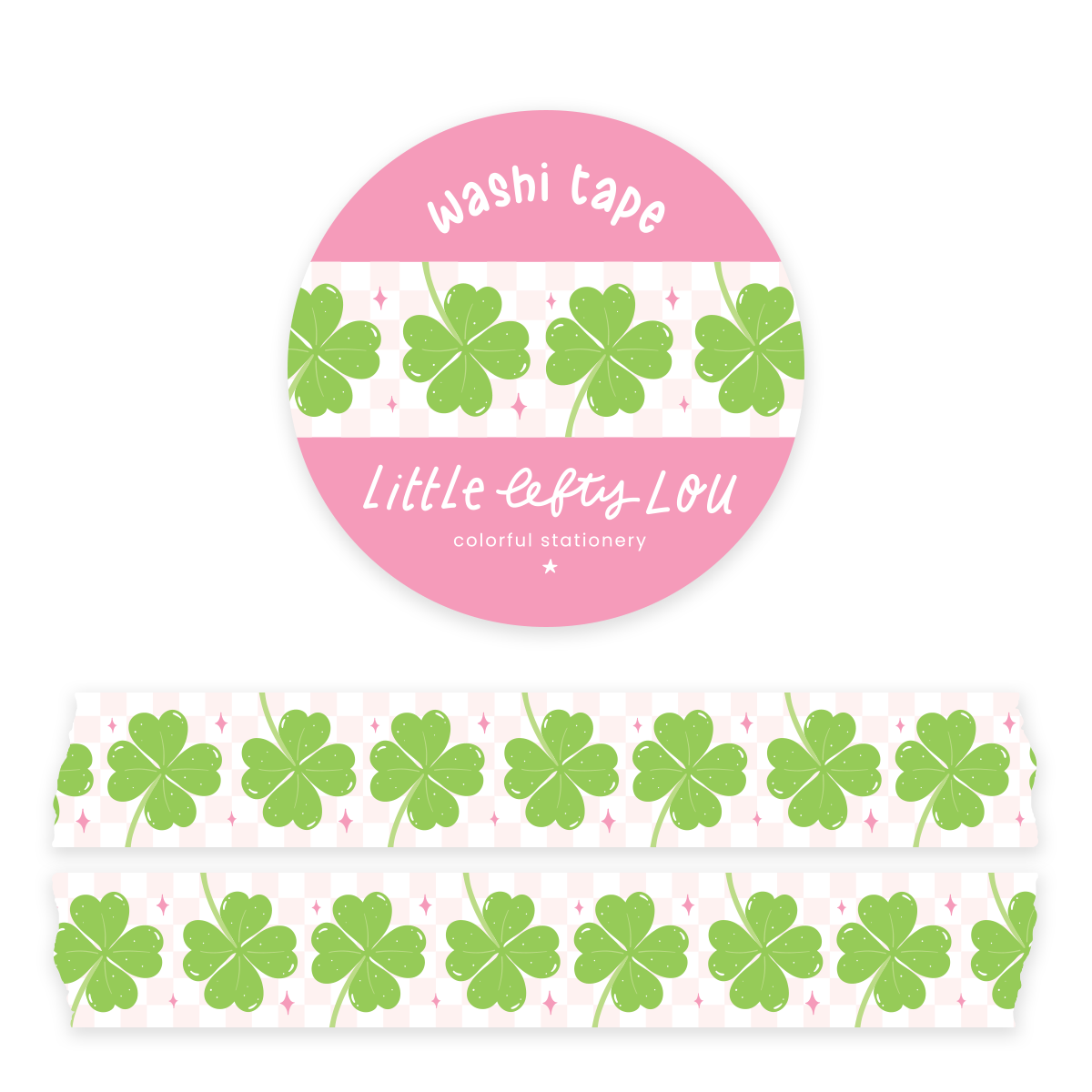 Washi Tape - Lucky Clover