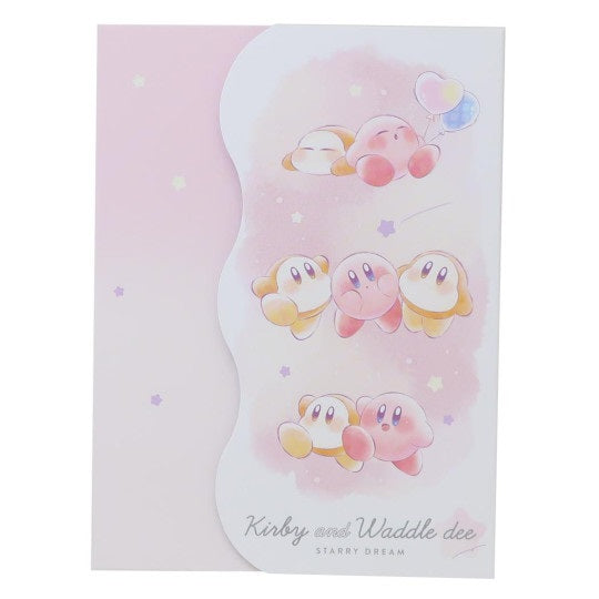 Memopad A6 - Kirby & Waddle Dee - Starry Dream