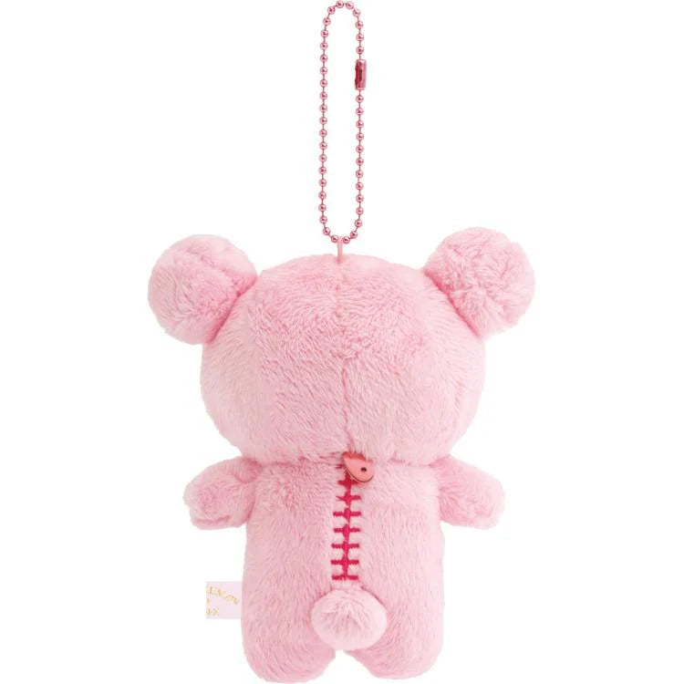 Rilakkuma 13 cm Plush Keychain - Sakura Cherry Blossom - Rilakkuma