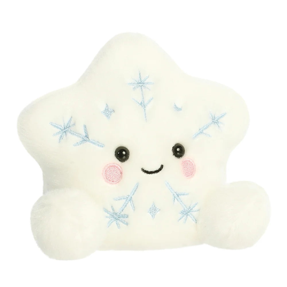 Glisten Snowflake Palm Pal Plush - 13 cm