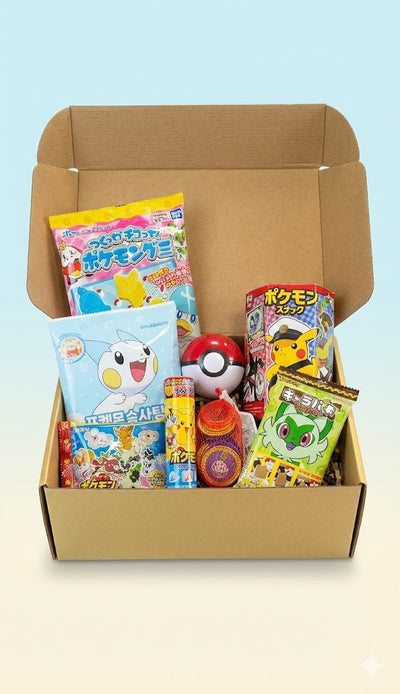 Pokémon Themed Japanse snackbox ⚡8 items