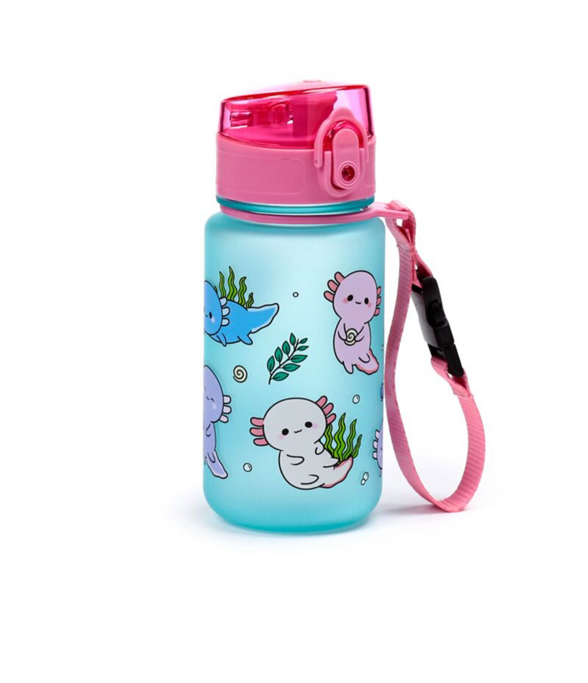Drinkfles met flip dop - Axolotl 350ML