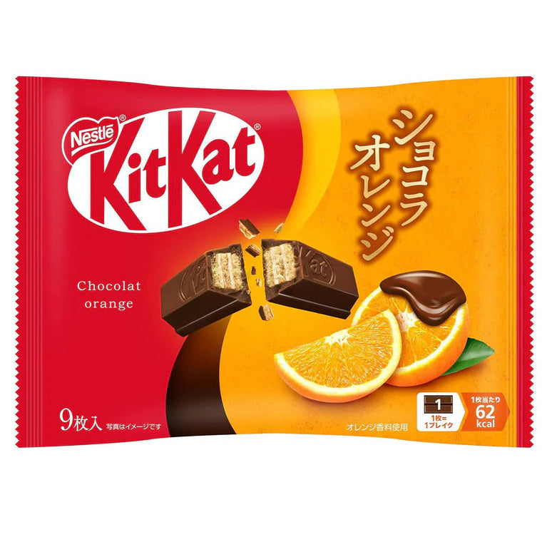 KitKat Mini Chocolate Orange - Zak 9 Stuks
