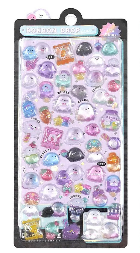 3D Bubbly Stickervel - BonBon Drop - Kies je kleur