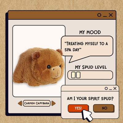 Spudsters Medium Plush - Carmen Capybara