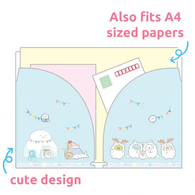 A5 Mini Insteekmap - Sumikko Gurashi Shirokuma´s Hometown Theme - Sleeping