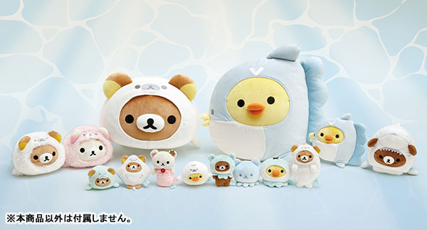 Rilakkuma Medium Plush - Ocean Relax Mood - Korilakkuma