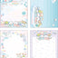 Uitklapbaar Memoblok Klein - Sumikko Gurashi Shirokuma´s Hometown Theme - Blue