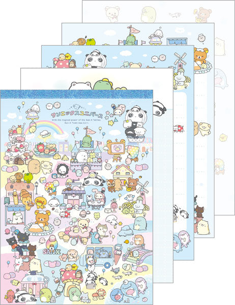 Memoblok Groot - San-X Town - Blue