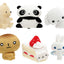Blind Box Plush Badge – San-X Town (1987–2001)