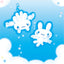 Memoblok Groot - Twin Rabbit Angels - San-X Retro Collection