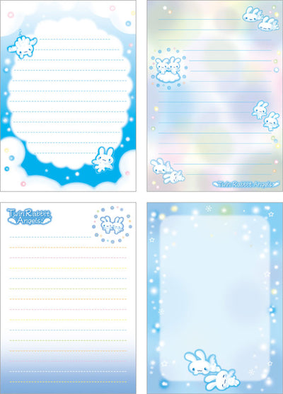 Memoblok Groot - Twin Rabbit Angels - San-X Retro Collection