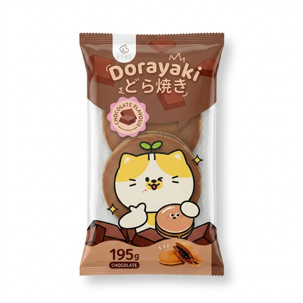 Tokimeki Large Dorayaki - Chocolate