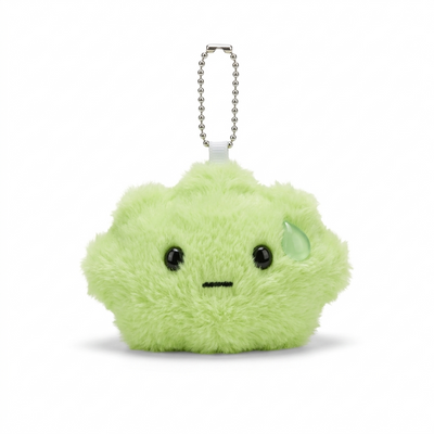 Fluffy Wasabi Plush Keychain / Bagcharm