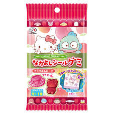 Peko x Sanrio Characters - Strawberry Gummy