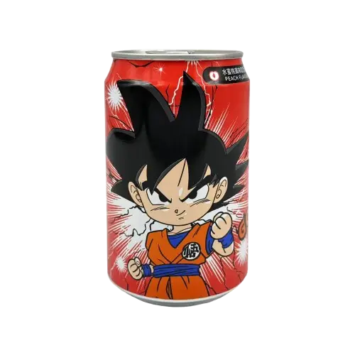 Ocean Bomb Dragon Ball Z Soda - Peach Flavour (Goku)