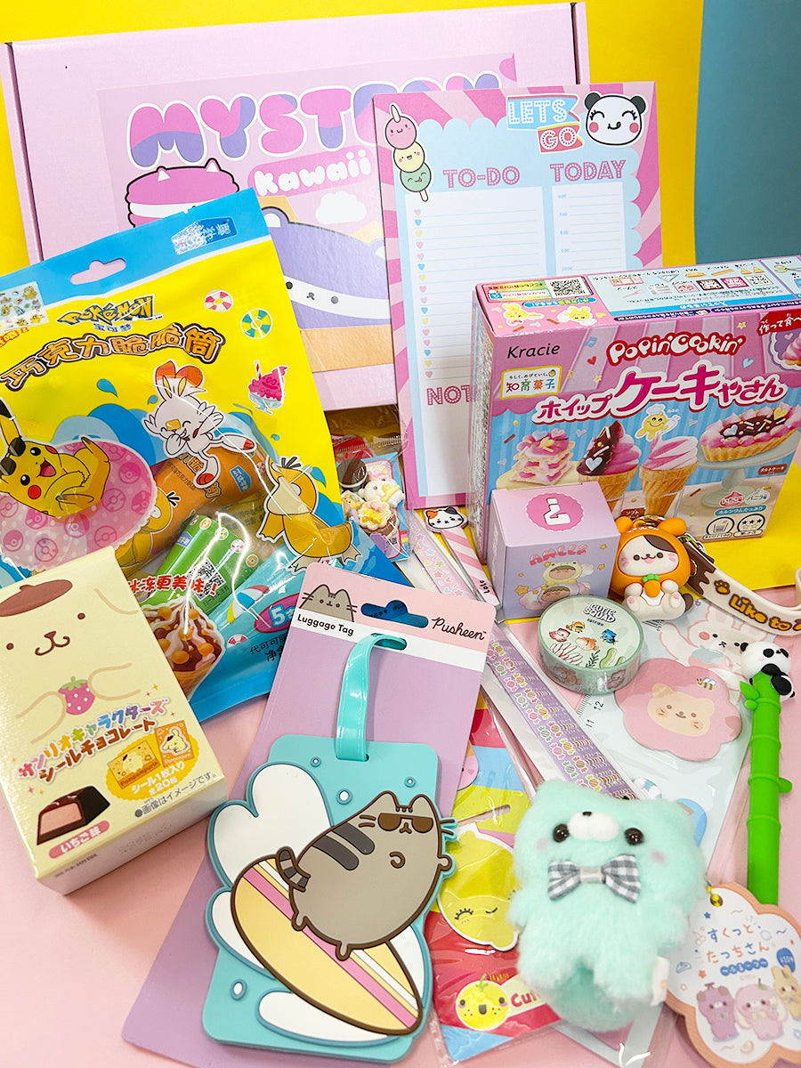 Kawaii Surprise Box Summer Edition 🥥🌴- 50% voordeel 🌺(15 items)