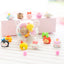 Kawaii Animals Mini Eraser Set - 12 gummetjes