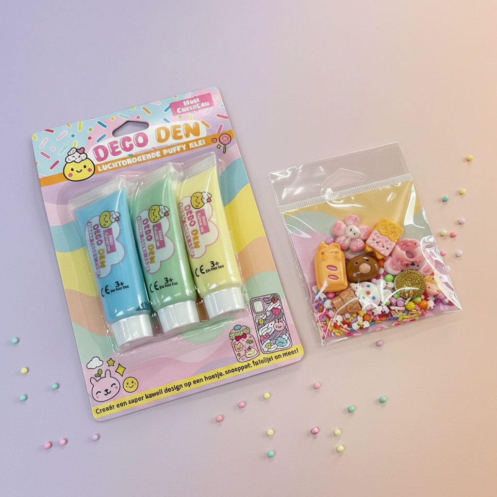 DIY Kawaii Deco Den + Keychains - Stel zelf samen!