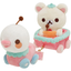 Korilakkuma Mini Plush Set van 2 - Full of Strawberry Day