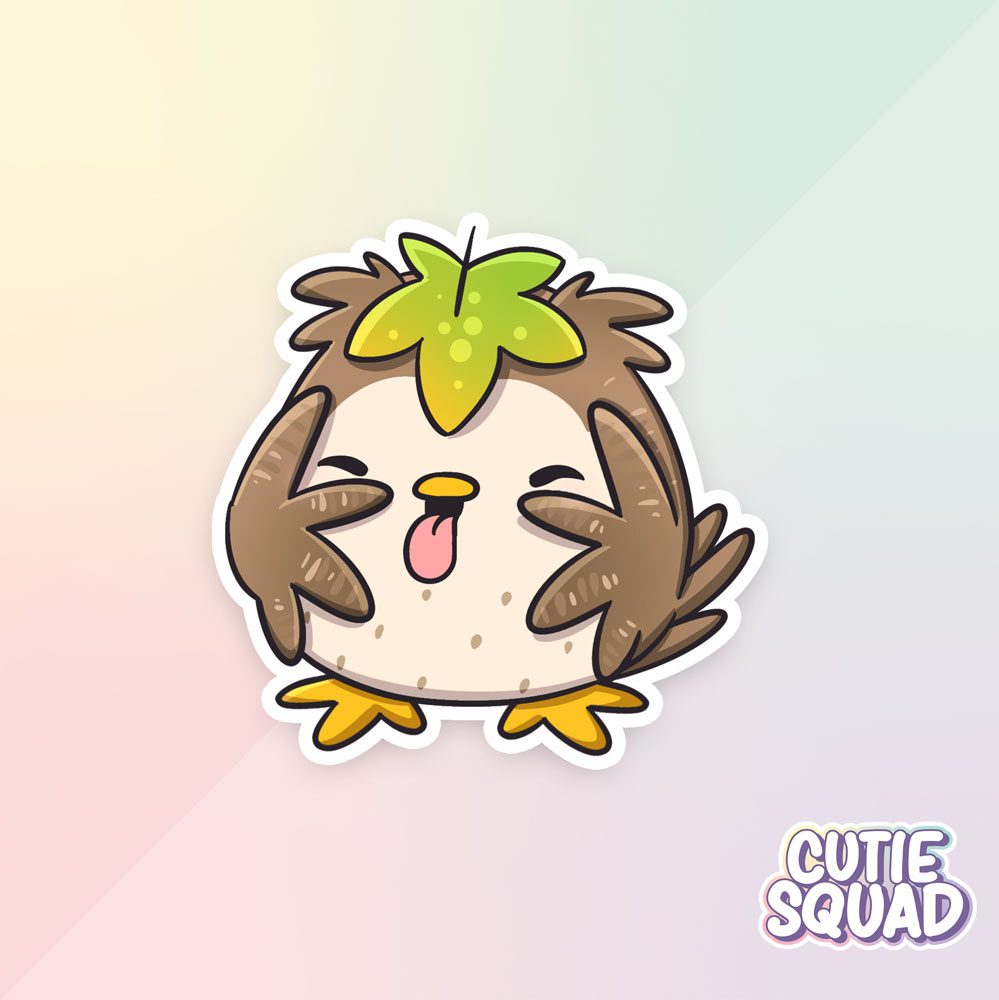 Stickerset - Owlbert - CutieSquad