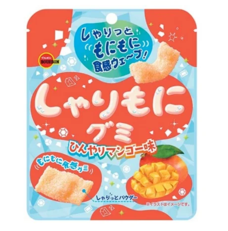 Bourbon Sharimoni Gummy Cool Mango Flavor