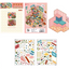 BYO Kawaii Sticker World - XL Mahjong Cats - DIY Sticker Scene Set