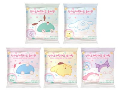 Sanrio Cotton Candy Snack & Sticker