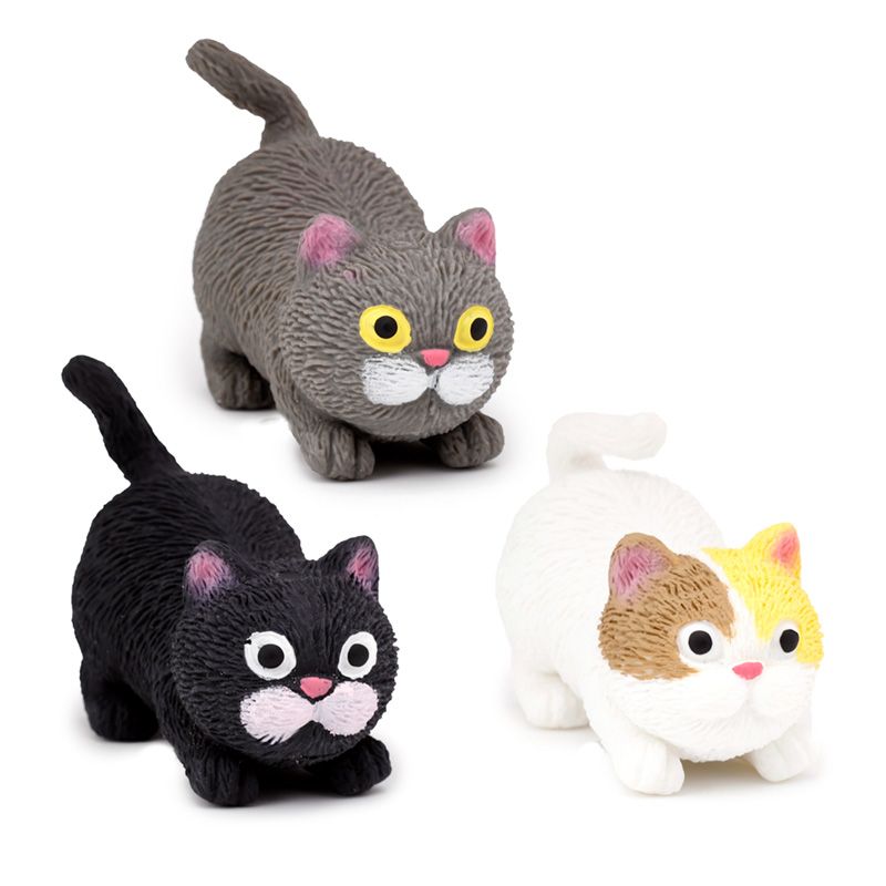 Stretch Cat Stress Toy - Kies je soort