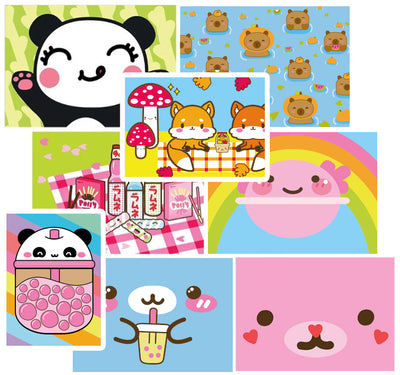 MostCutest.nl Ansichtkaarten - 6 stuks mix