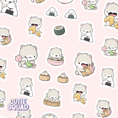 Stickervel - Asian Foodies - CutieSquad