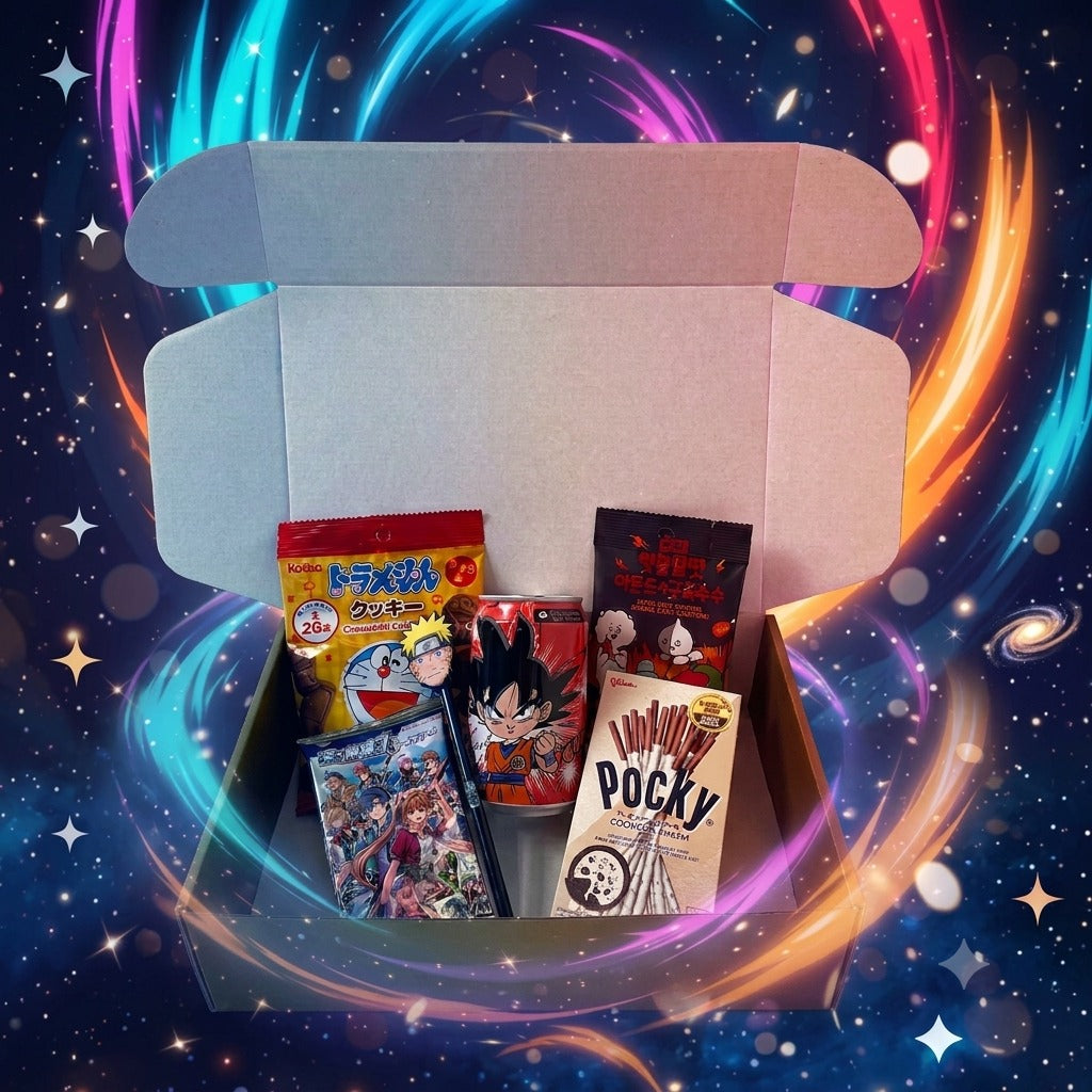 🍜 Japanese Anime Snack Bundle
