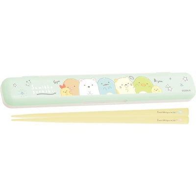 Sumikkogurashi Chopsticks Set in bewaarbakje - Groen