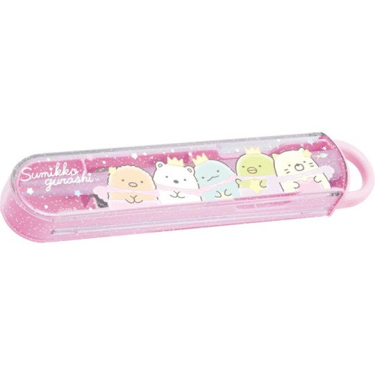 Sumikkogurashi Chopsticks & Spoon - in Bewaarbakje