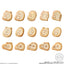 Bandai Sumikko Gurashi Mystery Charm - Biscuits