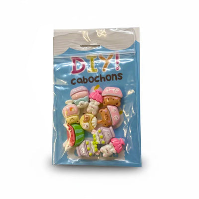 DIY Kawaii Cabochons - Small Candy Friends - zakje 10 stuks