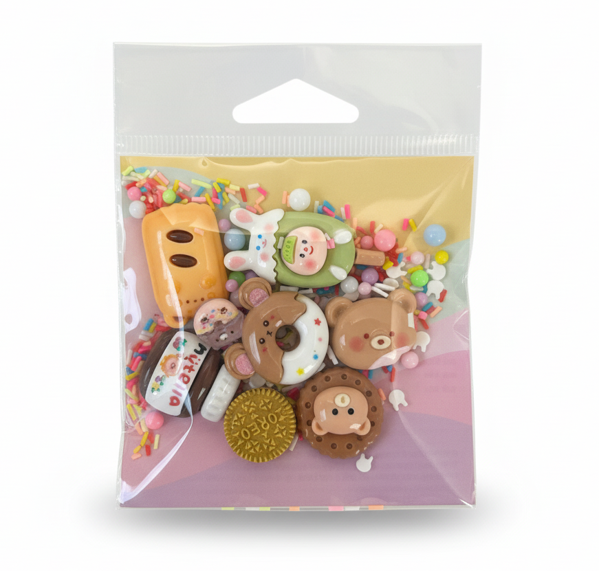 DIY Kawaii Cabochons & Sprinkles - Cute Mix Bag - Foodies