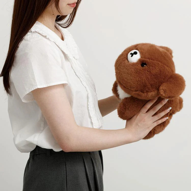Chairoikoguma Medium Plush - Rilakkuma Kumakyun Days