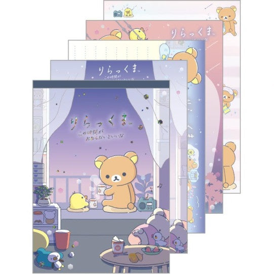 Memoblok groot - Rilakkuma - Drowsy with You - Tea Time