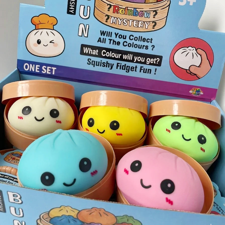 Coloured Squishy Dumpling - 1x Surprise kleur Squeezy
