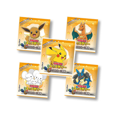 Pokémon Vitamin Pouch Jelly - Mixed Fruit & Apple Flavour