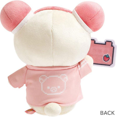 Rilakkuma Plush - Pink Gaming - Korilakkuma