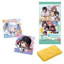 Bandai Itajyaga Hololive Vol.5 Shokugan + Holografische Sticker